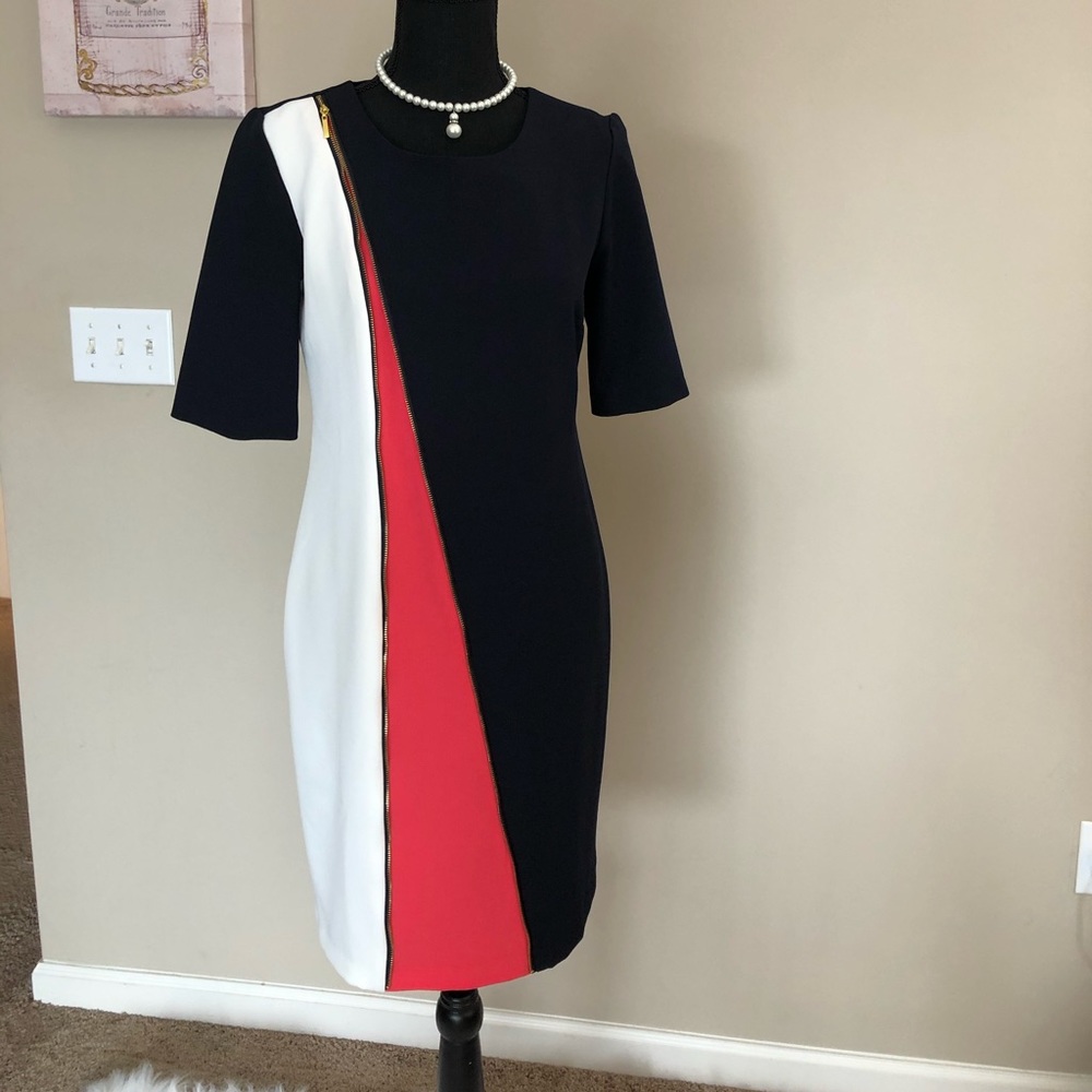 Db clothing dress with zipper
